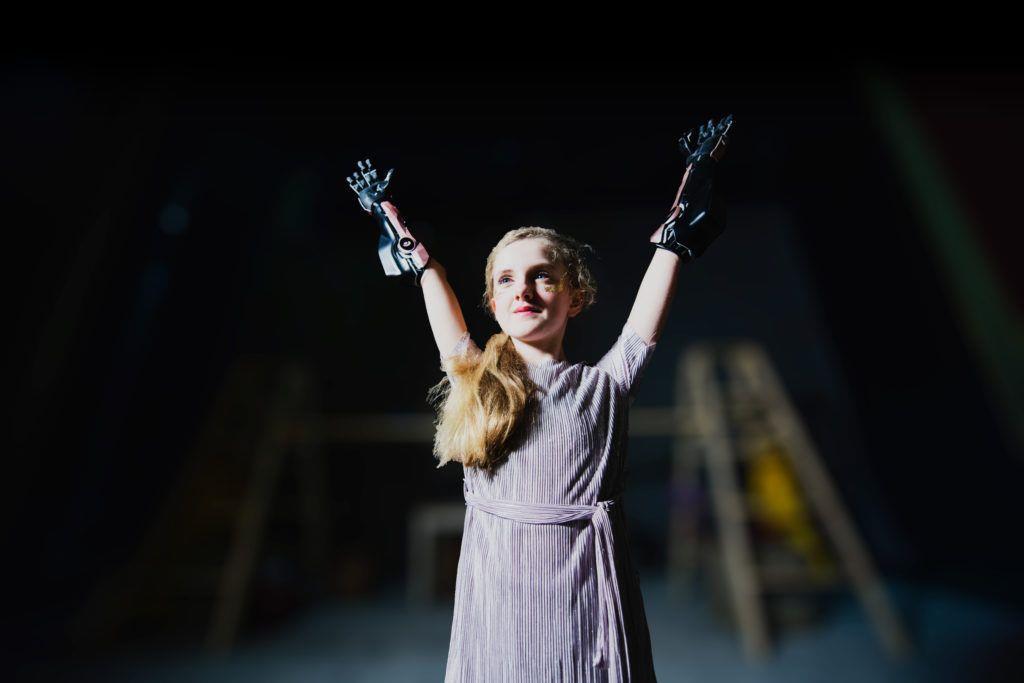 Picture credit: Tilly Lockey, ambassador, Open Bionics. Tilly is wearing two Hero Arms.