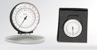Geneva clock is a mechanical dial indicator that is used to measure dioptric power of a lens. Assuming the lens is made of a material with particular refractive index.