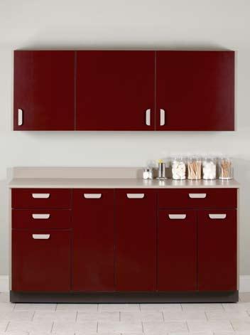 8266 Wall Cabinet with 3 Doors 8266 66" 24" 12" Shipped in 2 units for easy installation provided to connect the 2 cabinets 8066 Base Cabinet with 5