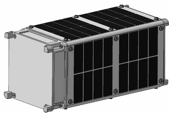 TwinSat-1N Characteristic Dimension Mass Power Average Peak Value 10 x 10 x 22 cm 2.5 kg 2.2W 4.