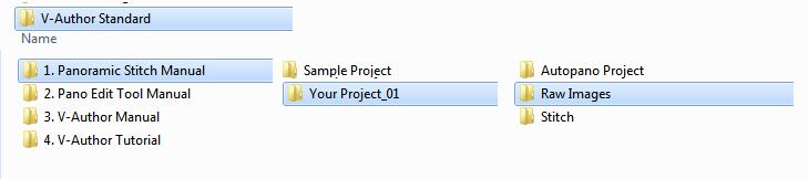 You may also rename the project something that is familiar other than Your Project_01. Fig: 7 Fig: 7 - File Structure 4.