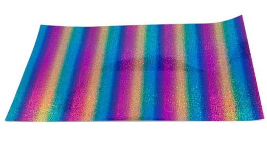 25 15 x 5yd all colors 52.50 51.50 15 x 10yd all colors 104.95 99.95 DecoSparkle Rainbow DecoSparkle is a holographic film that creates reflective rainbow color effects.