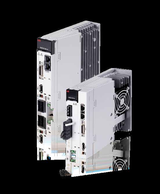 BSDS series servo drives Technology highlights Perfectly matched for BSMS series motors ABB s BSDS drives offers a power range from 100 to 3000 W drives that exactly suit the BSMS series.