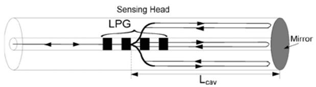 126 Photonic Sensors Optical source Detector Lock-in Index match gel Modulator PZT M M Linear translation stage Sensing head LPG Mirror L cav Phase shift( ) Phase shift( ) 17 16 15 14 13 12 11 1 9 8