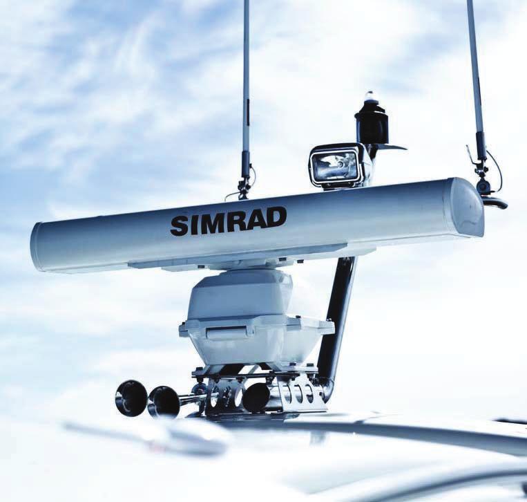 Advanced radar that is easy to use Simrad HD Digital Radars automatically adjust color gradients on longer ranges for better interpretation when looking for storm areas and weather fronts The