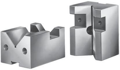 Prismatic clamping blocks No. 6355V Prismatic clamping block, single case hardened and ground H1 Size B D E ±0.01 F G1 G2 H2 L1 L2 L3 ±0.