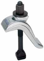 Stepless height adjustable clamps No. 6321 Stepless height adjustable clamp Steel, forged and tempered, zinc-plated. Slot B1 B2 x L D E1 E2 H clamp.