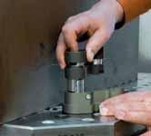 THE BLOCK-CLAMPING SYSTEM ELIMINATES HEAVY CLAMPING THANKS TO EASE OF HANDLING For quick and safe clamping of workpieces at various heights, block-clamping systems are ideal for use on milling