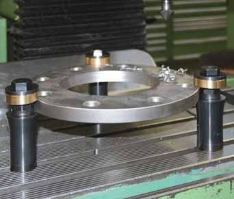 Advantage: - Reduced tooling time and tool elements cuts tooling costs - Optimal use of the machine table - Tension on flat workpieces increased to make