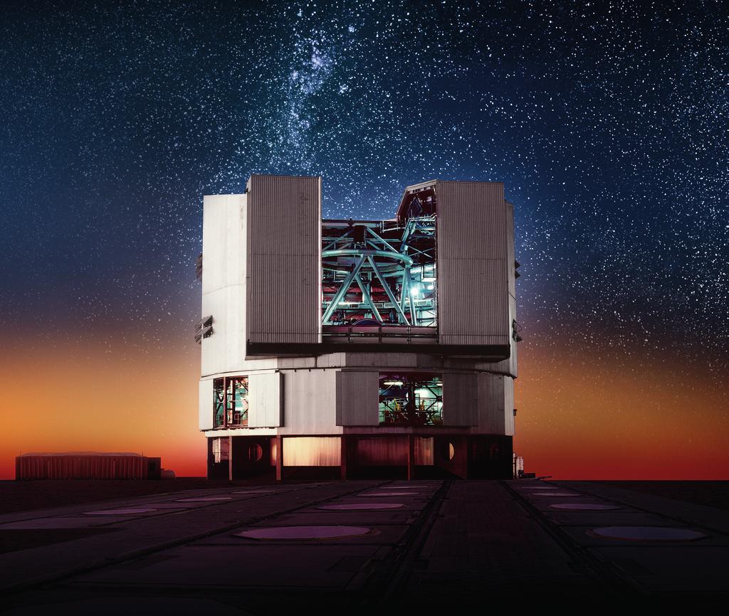 6 The Very Large Telescope: the primary mirrors are made of ZERODUR from SCHOTT.
