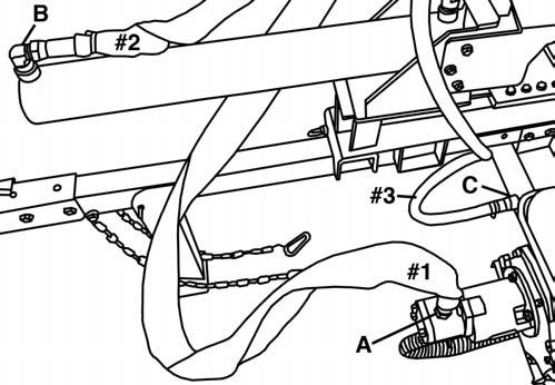 9 to the left side port of the control valve. 4) Install the fitting (E) Fig.9 to the port underneath the control valve. 5) Thread the hose (#1) Fig.9 to the fitting (C) Fig.