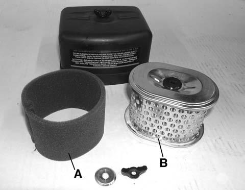 ENGINE AIR CLEANER FILTERS The air cleaner filters should be checked before every start-up and after prolonged storage, the following steps should be done when checking air cleaner filters; Figure 13