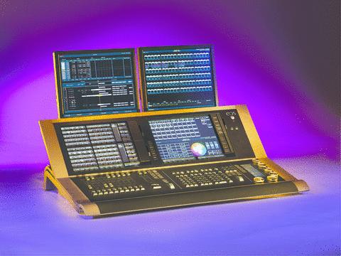 Exhibit 520.6 An electronic computer lighting control console for remotely controlling solid-state-type dimmers. (Courtesy of Electronic Theatre Controls, Inc.