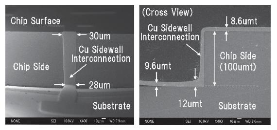 A new and highly useful interconnect technology developed specifically for heterogeneous integration in packages is the Cu lateral interconnects.