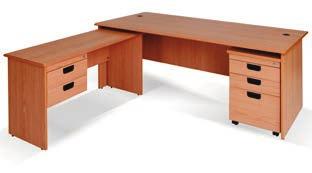 Desks with free standing
