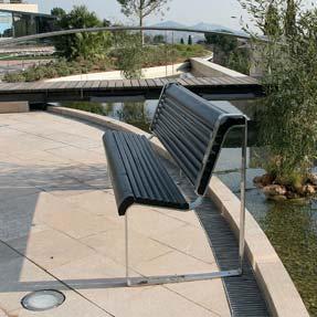 CONTEMPORARY SEATING Contemporary continental styling In addition to our extensive choice of British seating designs, Furnitubes offers a range of contemporary European-styled street and park