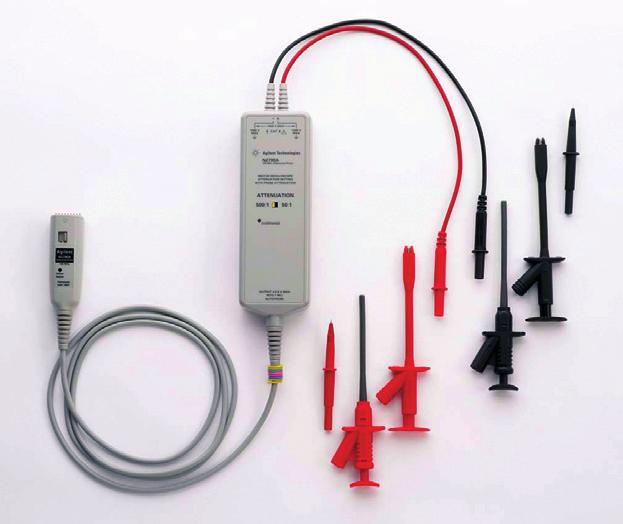 High-voltage Differential Active Probes (continued) N2792A 200-MHz and N2793A 800-MHz general-purpose differential probe The N2792A 200-MHz and N2793A 800-MHz differential probes provide the superior