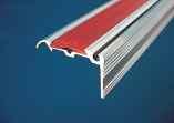 ALUMINIUM ISO STAIRNOSING Iso stairnosings are used to provide a robust visible glow, safety feature to stair edges in the dark.