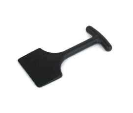TOOLS 719 PLASTIC STAIRTOOL (IMPORTED) Lightweight plastic tucking tool will not mark or damage walls.
