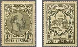 221 Corinphila Auction 23 November 2017 169 Essays 6541 6541 1897: Essay for proposed 6 d. value featuring the future King Edward VII, with Queensland at top and two 6 d.