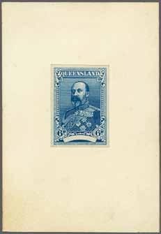 value with vignette of Australian Arms together witrh Emu and Kangaroo, each inscribed "Commonwealth of Australia" and, at base, "Postage" and "South Australia", photo-printed in brown on thick