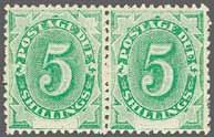 221 Corinphila Auction 23 November 2017 195 Postage Due Stamps 6626 6627 6628 6629 ex 6626 6627 1902 (July 1): The set of seven values to 8