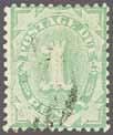 Scarce and most attractive Gi = 525. D42 150 ( 135) 10 s. dull green, wmk.