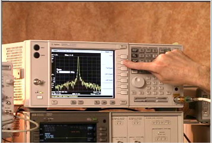 Connect the PSG to the spectrum analyzer, set the CF to 20GHz and