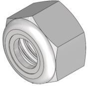 Hardware: FAS 37018 NYLOCK NUT, 1/4-20 (QTY: 4) FAS