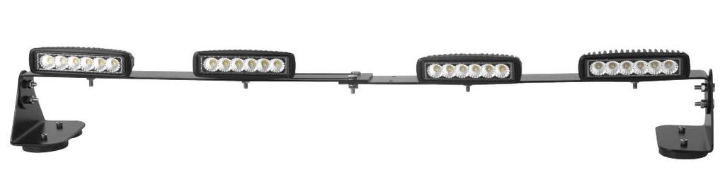 72W LED LIGHTBAR KIT OWNER S MANUAL WARNING: Read carefully and understand all ASSEMBLY AND OPERATION INSTRUCTIONS before