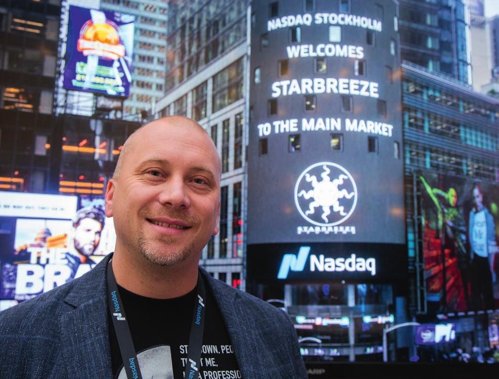 Starbreeze was listed on Nasdaq Stockholm Main Market on 2 October 2017. market listing in Taiwan the first step towards the goal of an IPO.