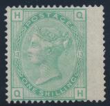 878 #29, 30 1858-69 2d blue Queen Victoria, specialized collection on 2 written-up pages, with 16 copies of #29 (all 4 plates) and 20 copies of #30 (all 3 plates plus a pair of plate 13).
