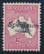 ...scott U$550 Australian States -- Western Australia 814 814 815 #4 var 1857 6d black bronze Swan Imperforate, Watermark Swan