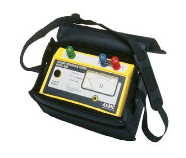 Ground Resistance Tester Model 3620 & 3620 Kit Model 3620 Kit The Analog Ground Resistance Tester Model 3620 performs ground resistance measurements from 0.5 to 1000Ω with speed and accuracy.