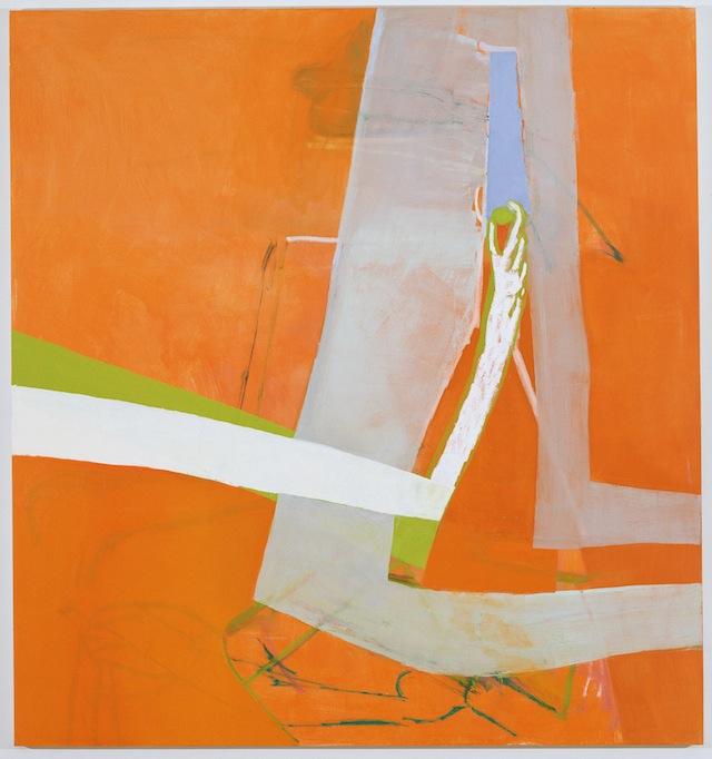 Amy Sillman, Shade, (2010), oil on canvas, 90 x 84 inches.