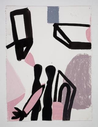 stand-in for the politics of the body. But in this way, I considered 13 Possible Futures for a Painting one of the most powerful pieces in the show: a summation of Sillman s work.