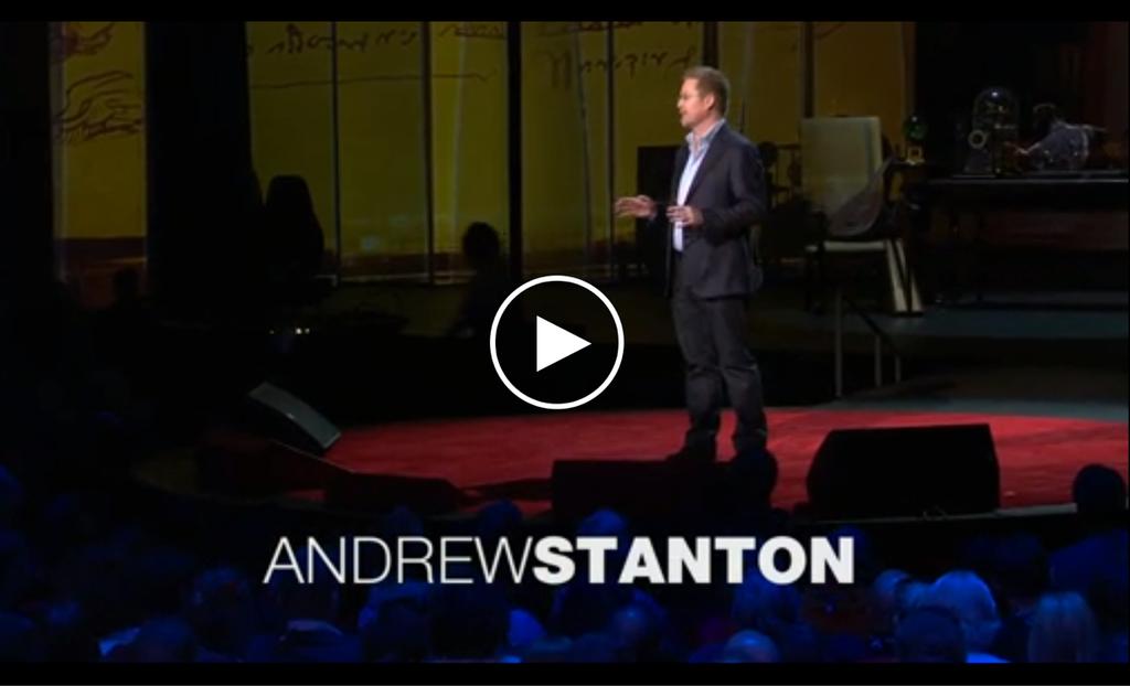 Narrative in web and video Andrew Stanton The clues to a great story