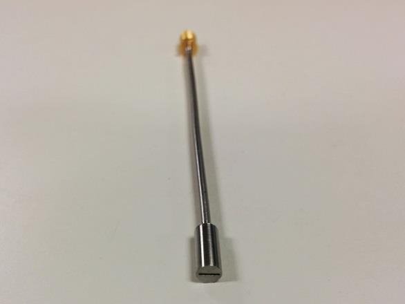 5 mm A vacuum-compatible version is in-house fabricated Inner conductor to the outer stainless steel jacket is