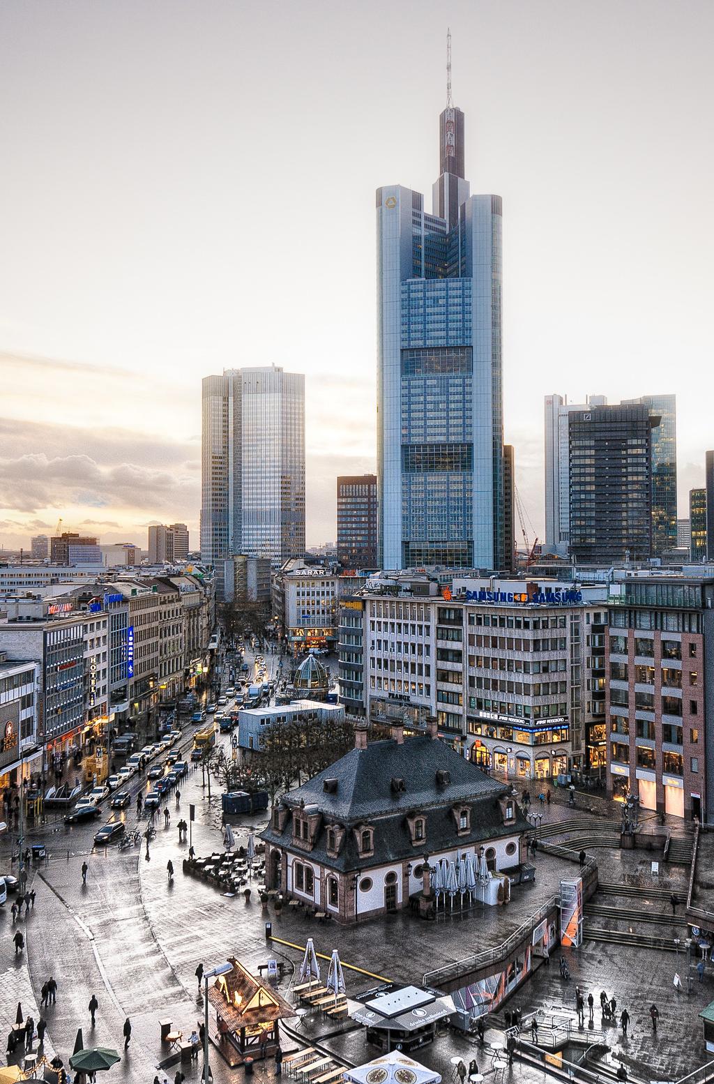 Frankfurt prides itself on being the largest city in the German state of Hesse and also one of the largest financial centres in Europe.