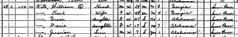 There is ample evidence to suggest that this is the former William T Cathcart: birth date and location, which matches the 1900 census information wife Pearl Blair 11 informant Ms.