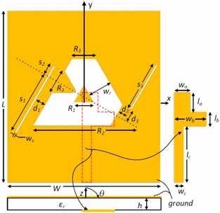 Progress In Electromagnetics Research C, Vol. 7, 6 CP radiation can be produced from this LP antenna by modifying the slot structure and its feed line.