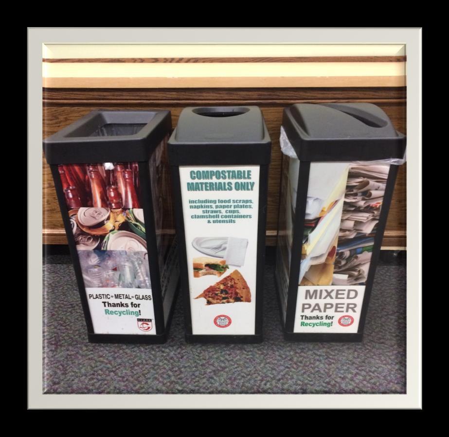 Organize for Success If catering, reach out to local businesses before ordering to discuss Zero Waste food transport & storage options and ask them to use compostable, recyclable, or reusable