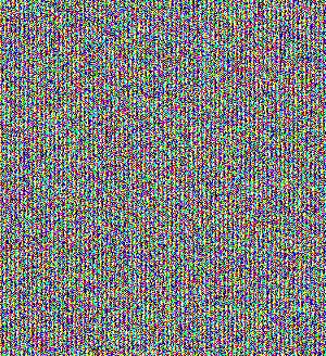 Going back to the concern of selective noise, let us look at what happens to the least significant bits when modifying images expressing it.