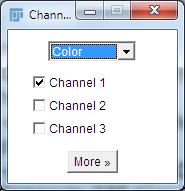 Split the channels Image Color Split Channels 3.