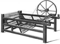 Spinning Jenny Perfected by 1764 by James Hargreaves Spun 8 spindles at a time Patented with 16 spools in 1770 Increased to 120 when tied into water power Hargreaves was a poor weaver One day, his