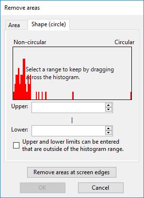 2 Area Click or drag the mouse over the areas you want to remove in the image display area.