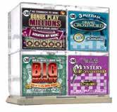 DISPLAY STARTING OCTOBER 22 ND NOVEMBER 2018 32 BIN GUIDE RECOMMENDED SCRATCHERS TO REMOVE* 0 Game # 1280 0 Game # 1313 0 Game # 1313 Game # 1312 Please return these Scratchers to your Lottery Sales