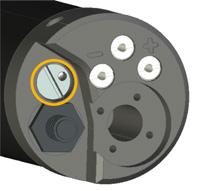 Catch Sensors V1 Servicing and Maintenance 9. With the flat screwdriver, remove the screw above the pressure sensor. 10.