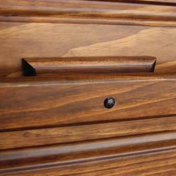Timber extension bar handles