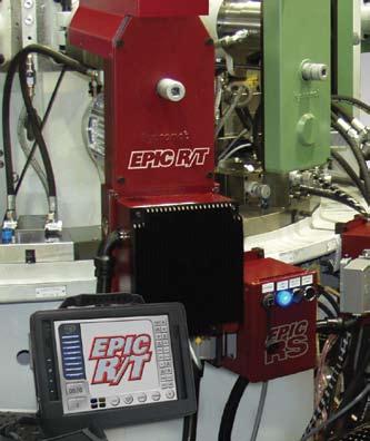 The EPIC RS consists of a control unit for a single EPIC tool spindle and a compact tablet computer that holds all the programs and is easily moved from unit to unit. away from the shop floor.
